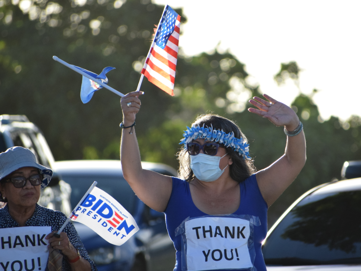 NMI Democratic Party says 'Thank You' | Garapan Fishing Base, Nov. 6, 2020